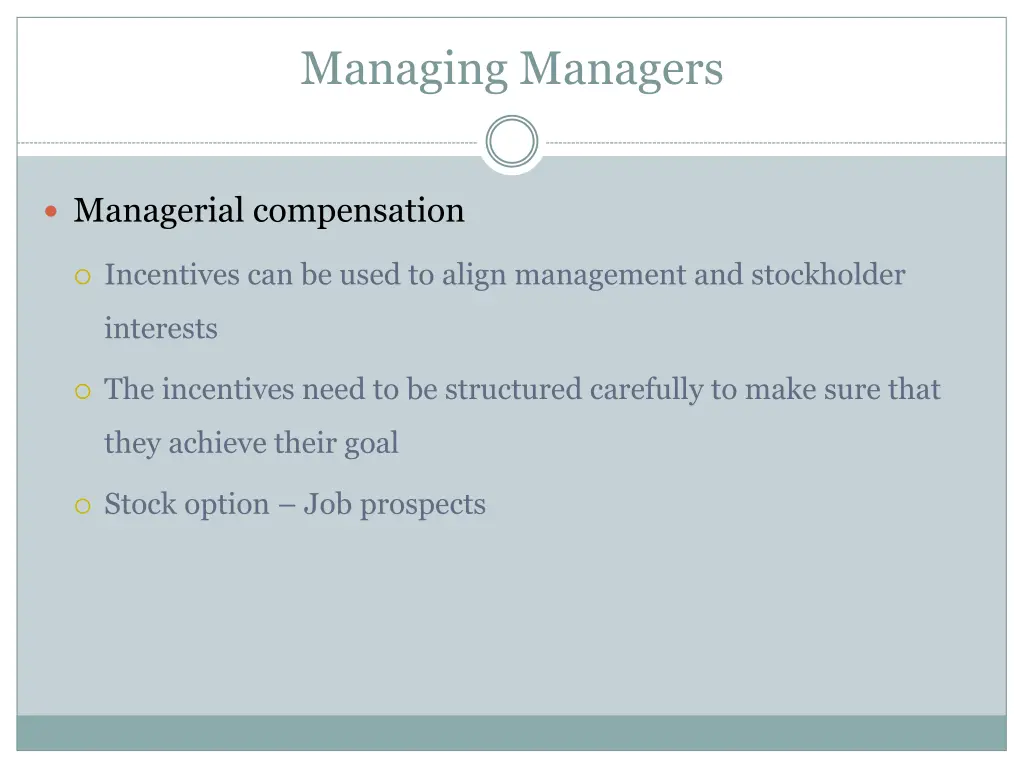 managing managers
