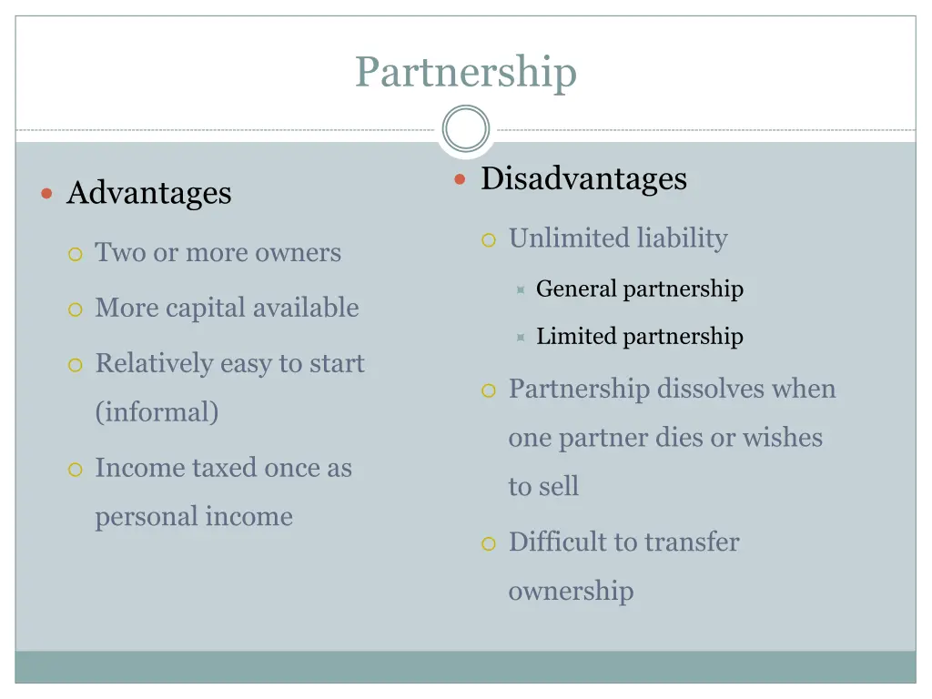 partnership 1