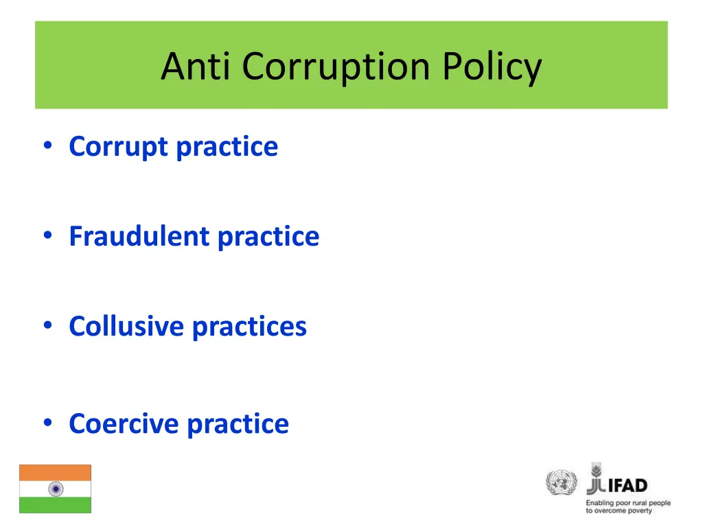 anti corruption policy 3