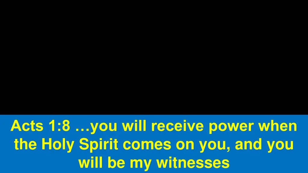 acts 1 8 you will receive power when the holy