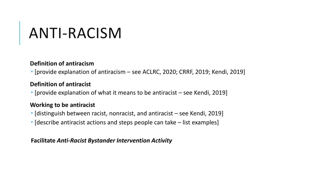 anti racism