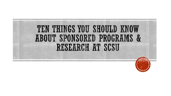 ten things you should know about sponsored