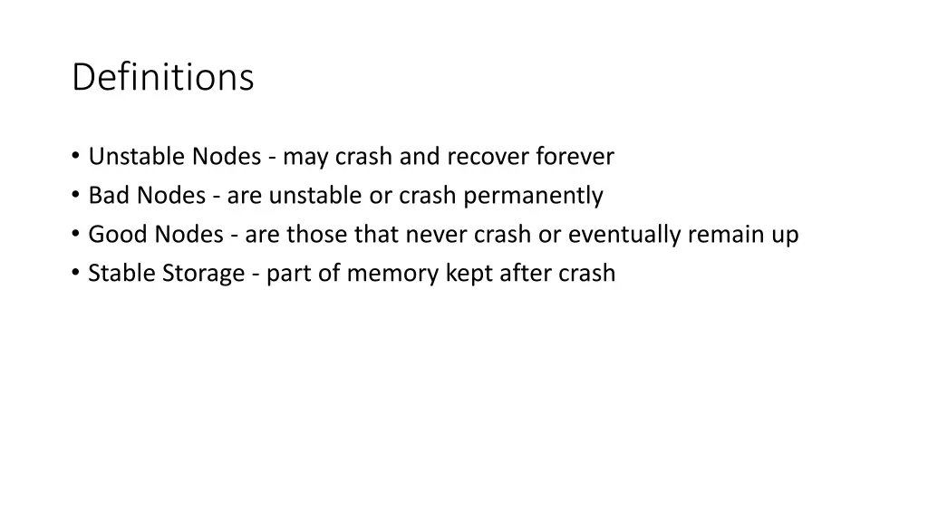 definitions
