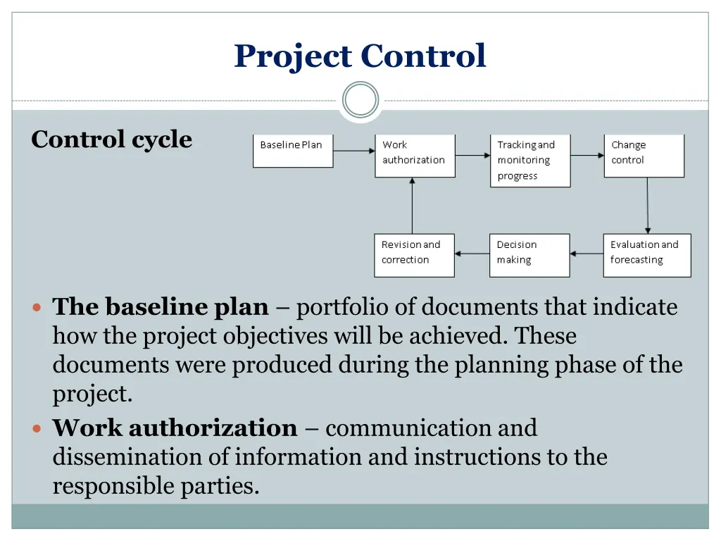 project control 7