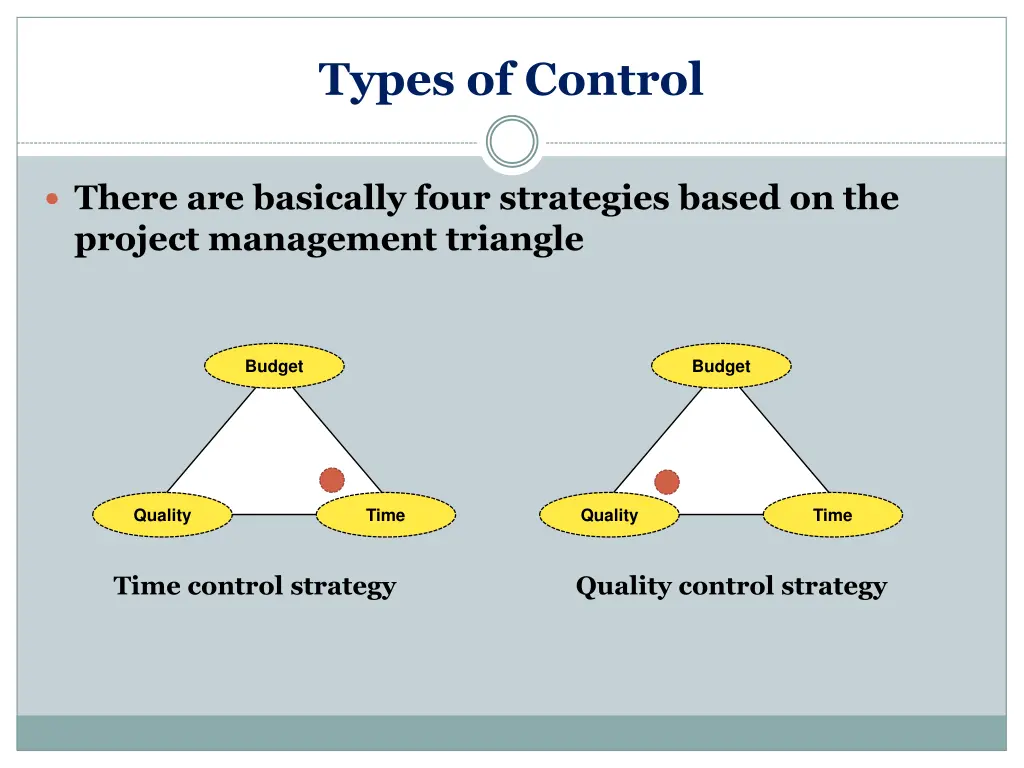 types of control 1