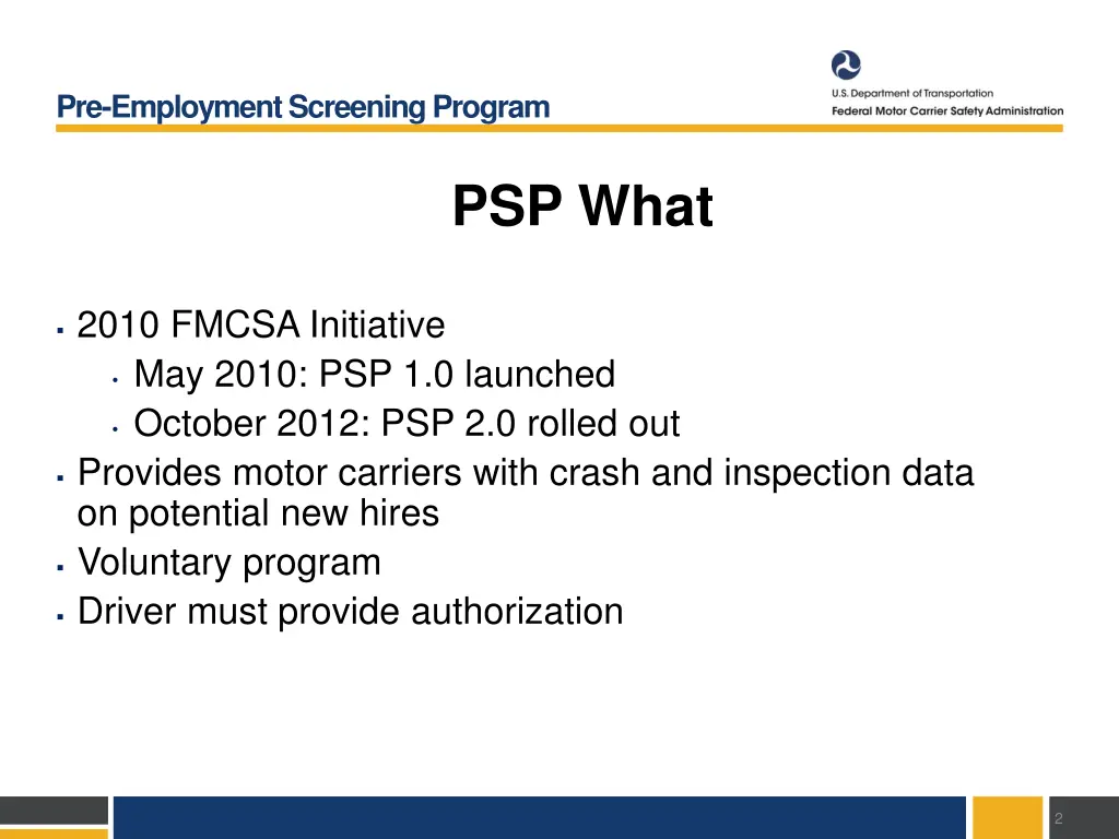 pre employment screening program
