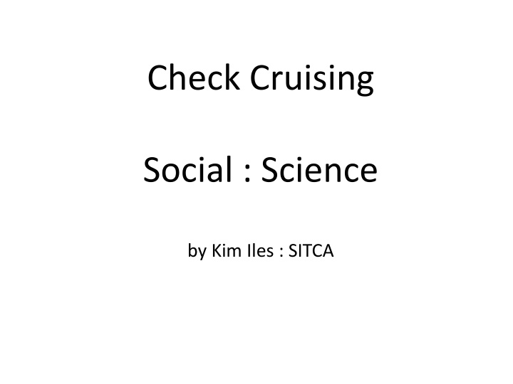 check cruising