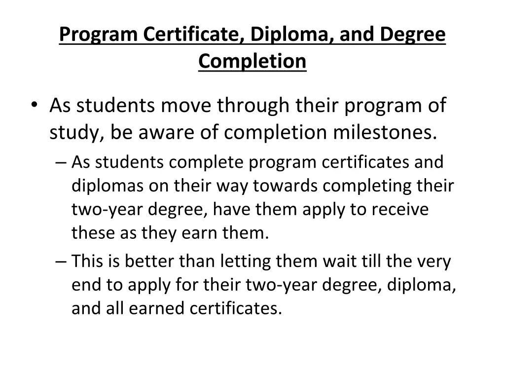 program certificate diploma and degree completion 1