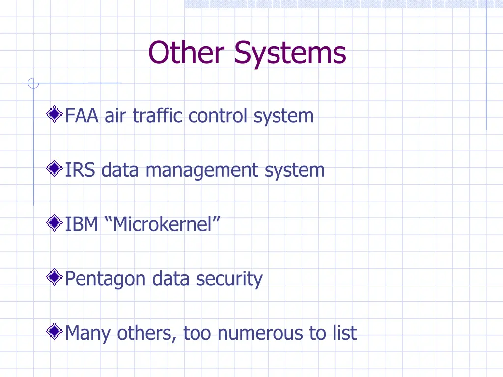 other systems
