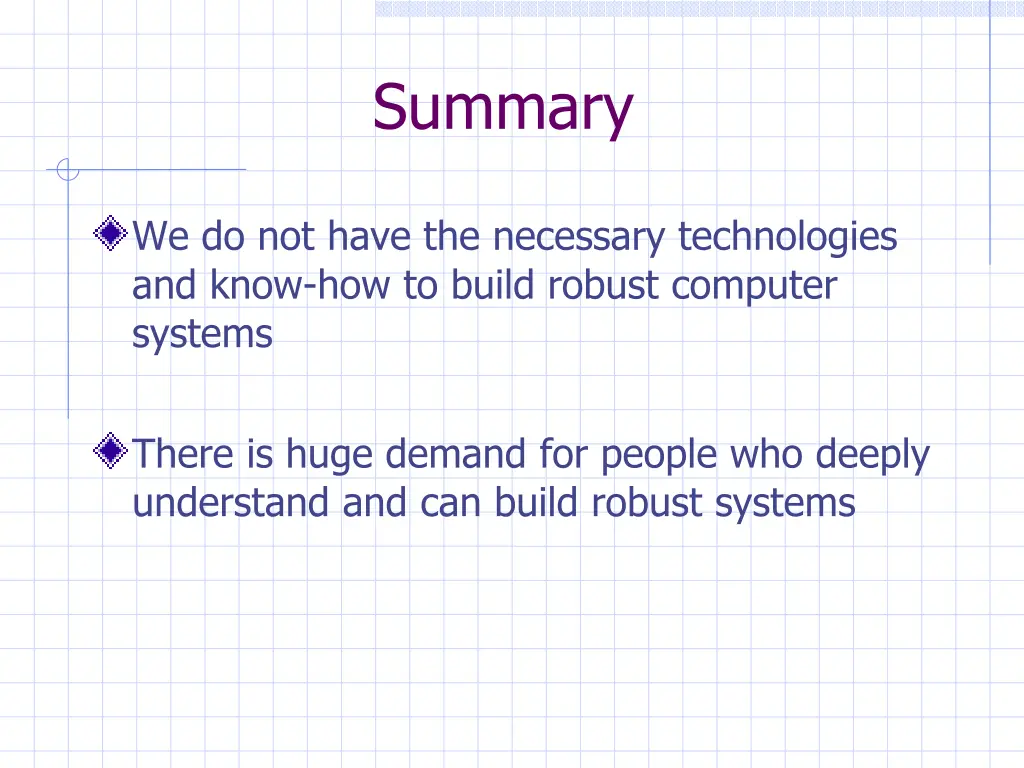 summary