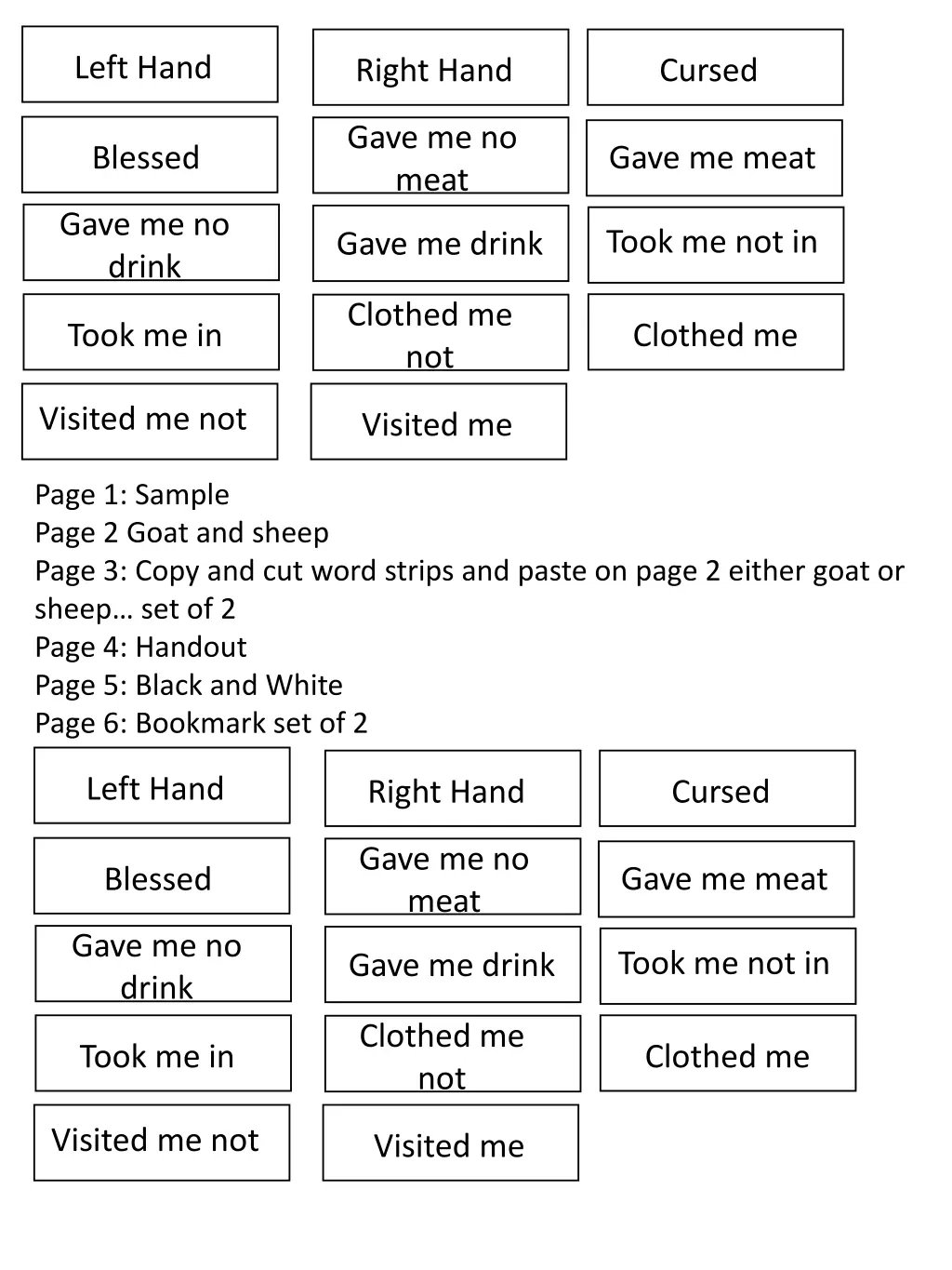 left hand