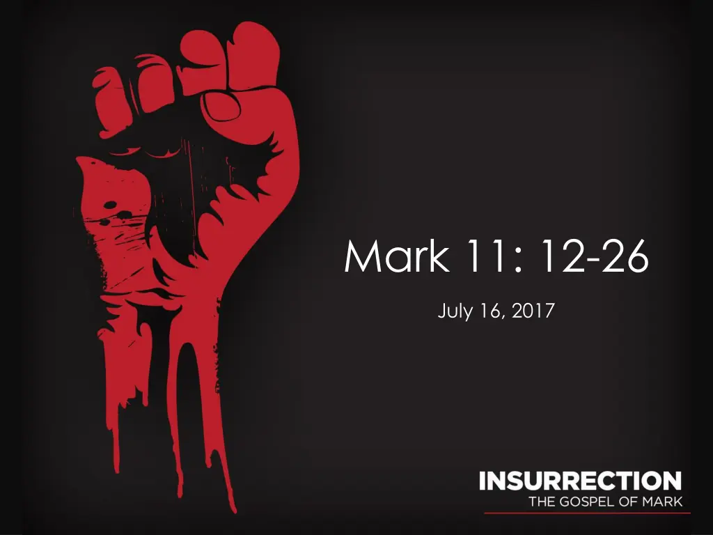mark 11 12 26