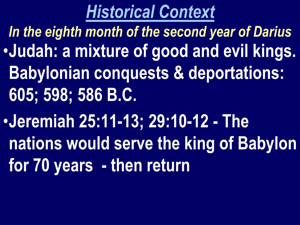 historical context 2