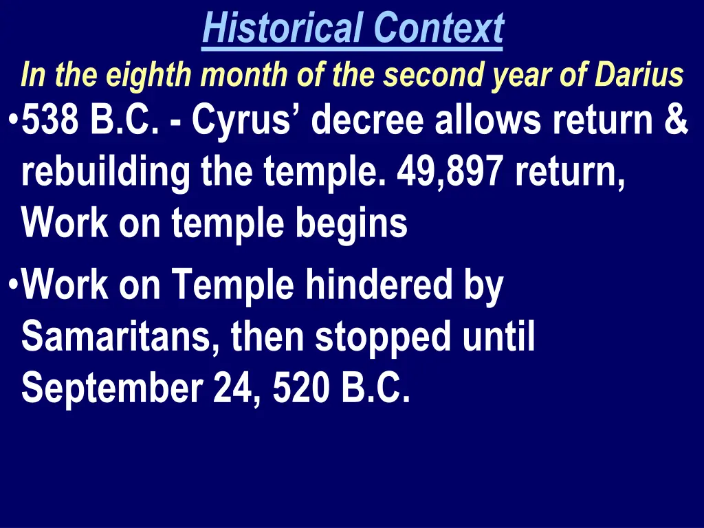 historical context 3