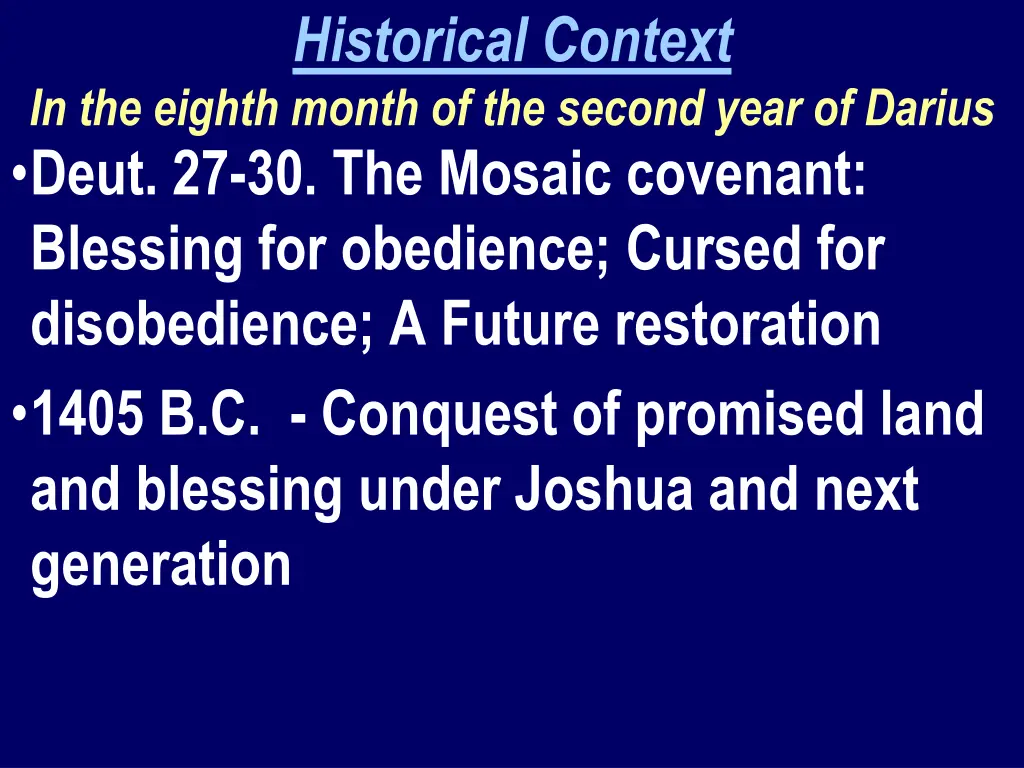 historical context