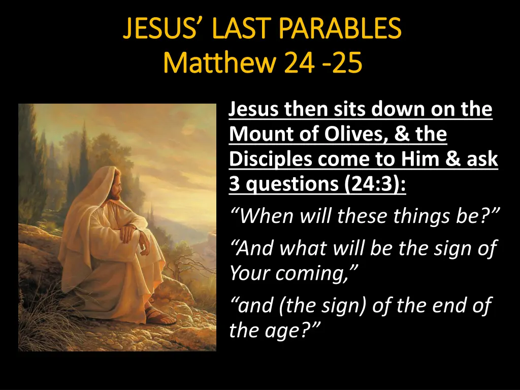 jesus last parables jesus last parables matthew 1
