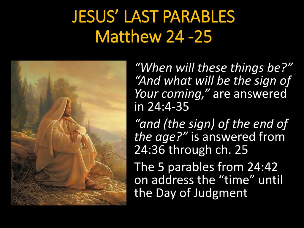 jesus last parables jesus last parables matthew 2