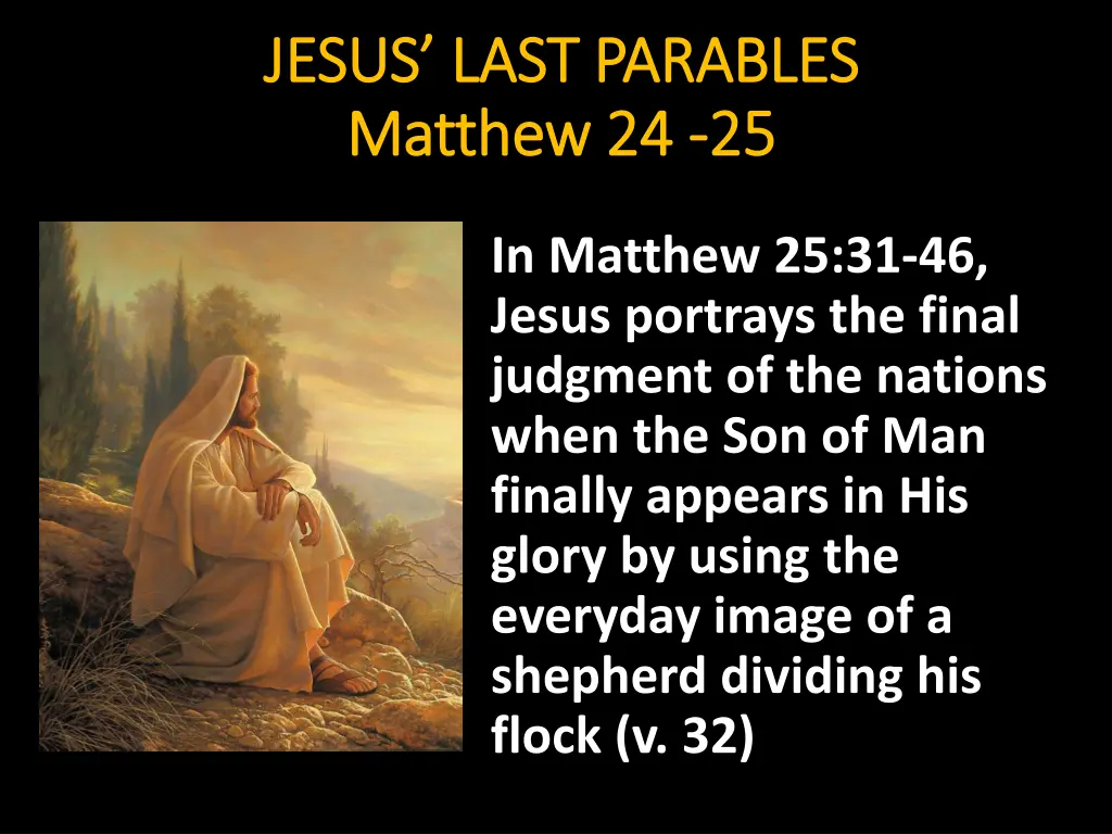 jesus last parables jesus last parables matthew 5
