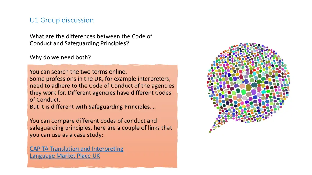 u1 group discussion