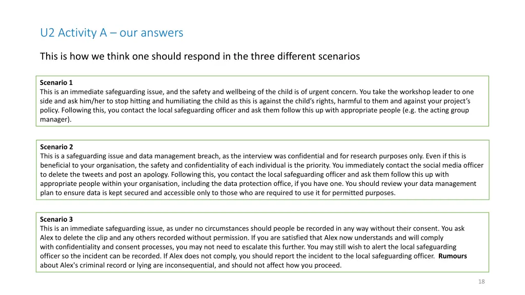 u2 activity a our answers
