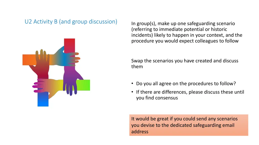u2 activity b and group discussion