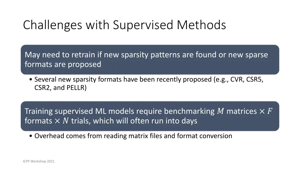challenges with supervised methods 1