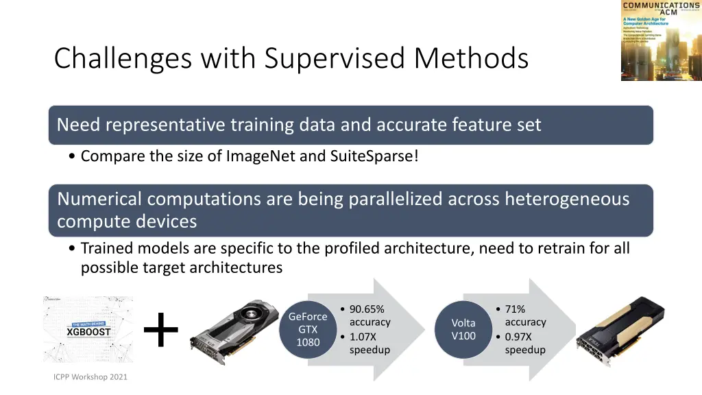 challenges with supervised methods