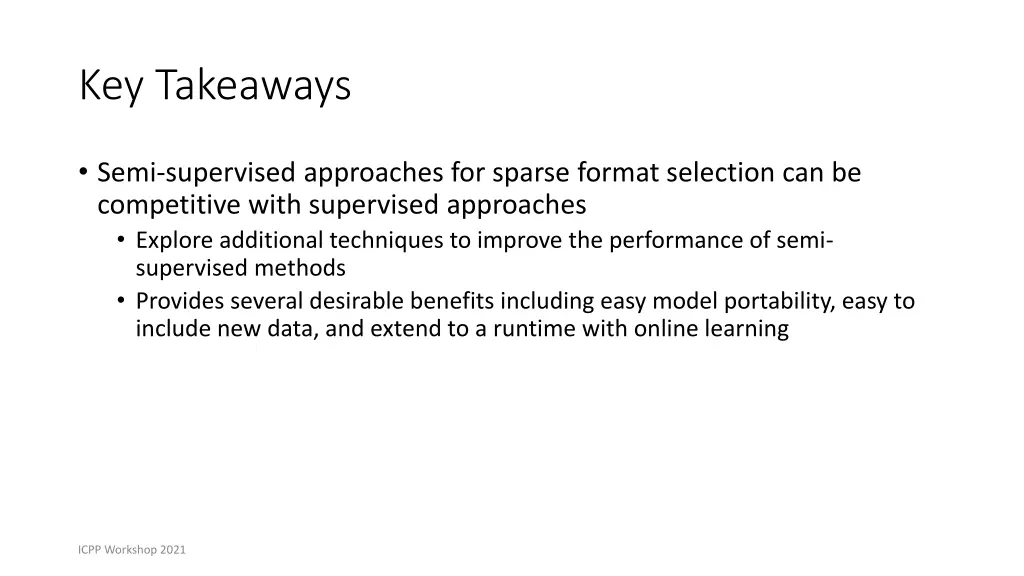 key takeaways