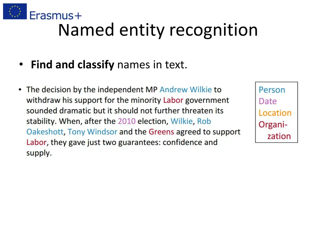 named entity recognition 1