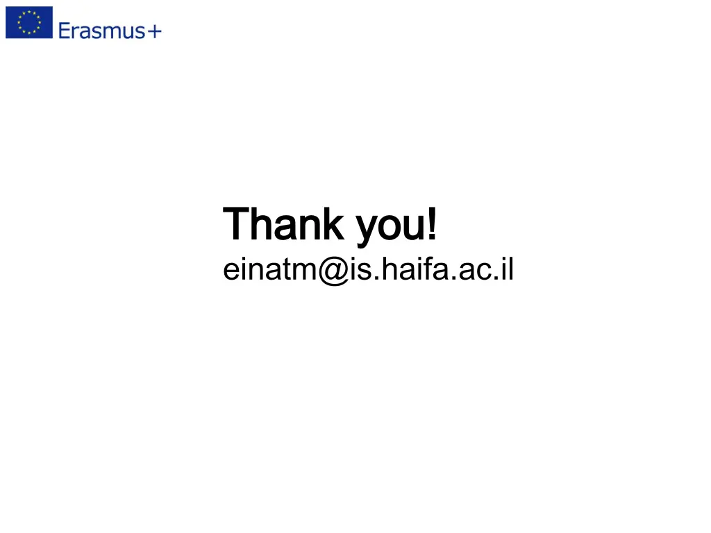 thank you thank you einatm@is haifa ac il