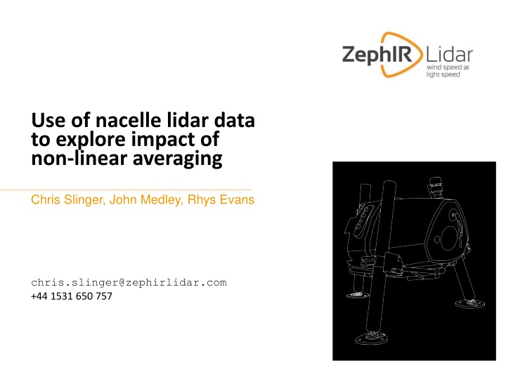 use of nacelle lidar data to explore impact