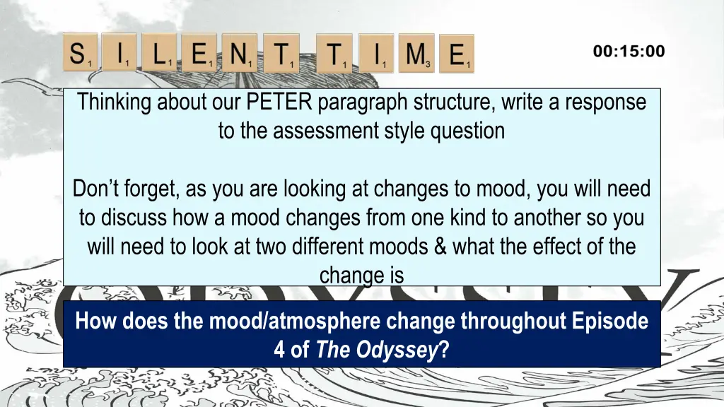 thinking about our peter paragraph structure