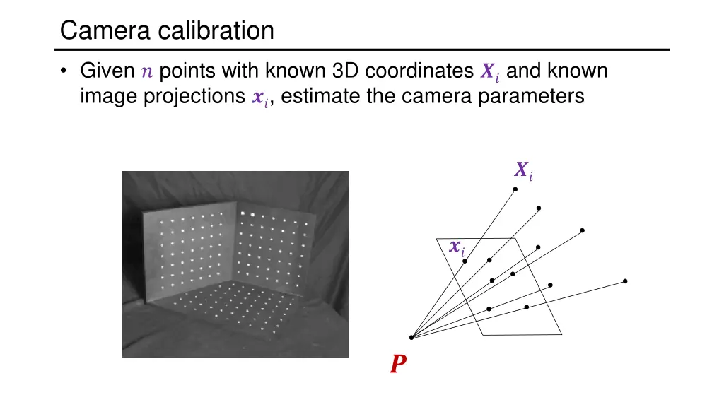 camera calibration 2