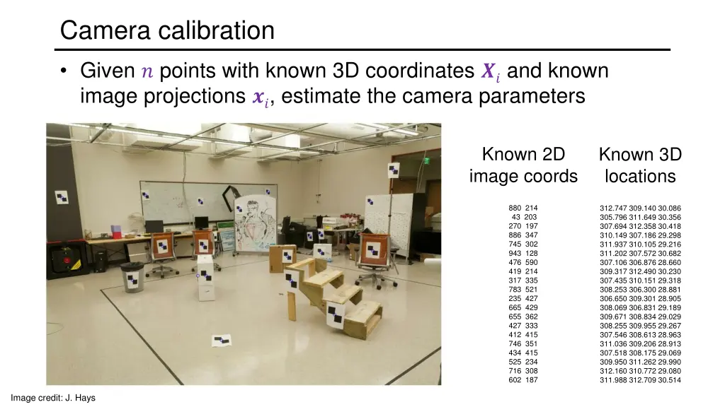 camera calibration 3