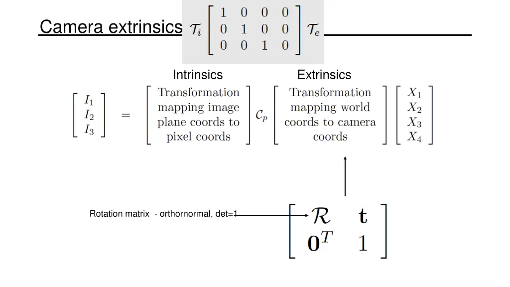 camera extrinsics 1