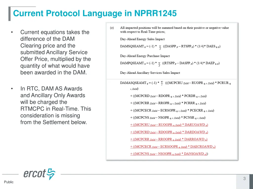 current protocol language in nprr1245