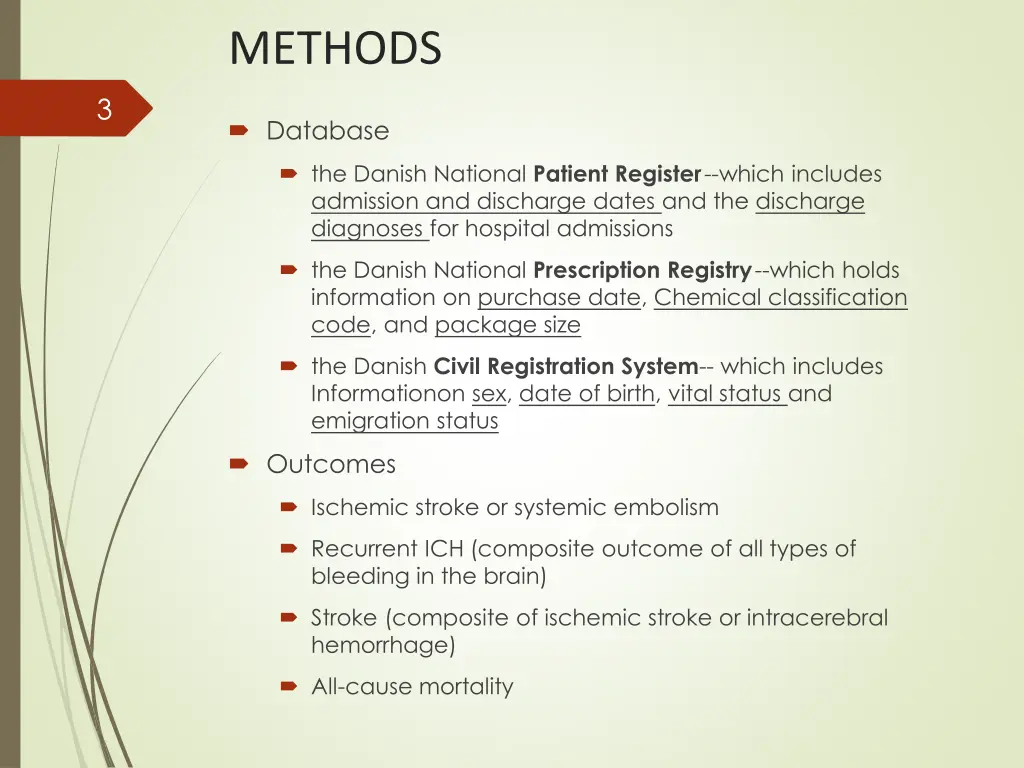 methods