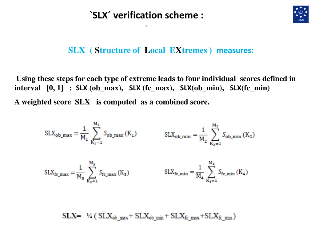 slx verification scheme