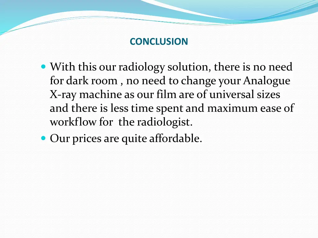 conclusion