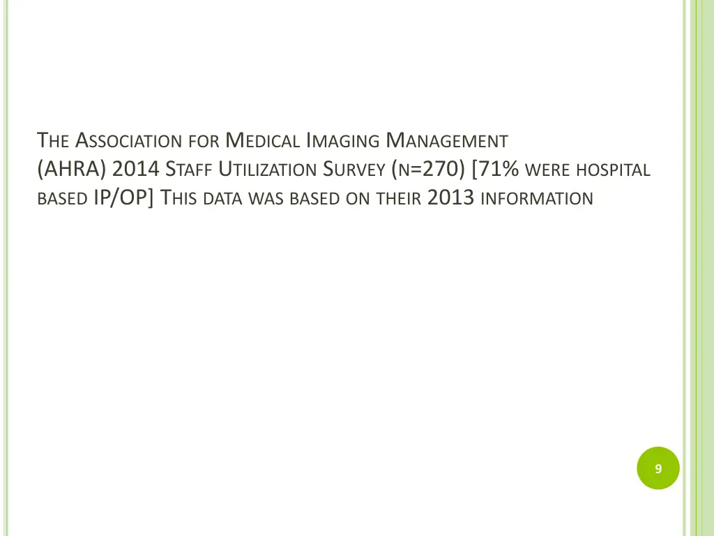 t he a ssociation for m edical i maging