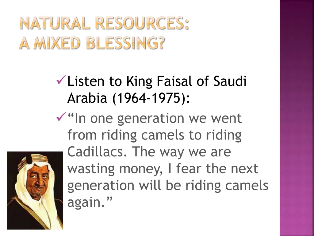 natural resources a mixed blessing
