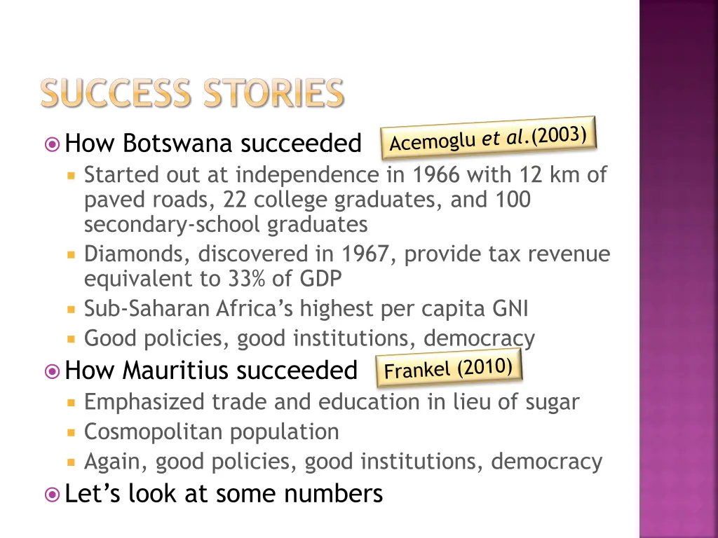 success stories