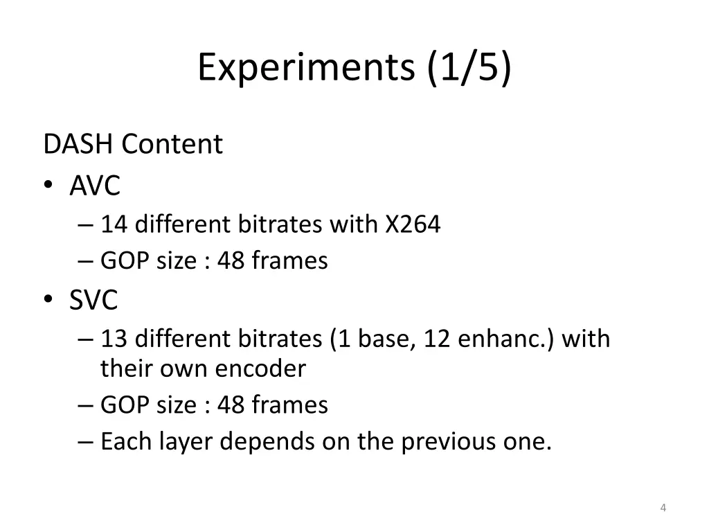 experiments 1 5