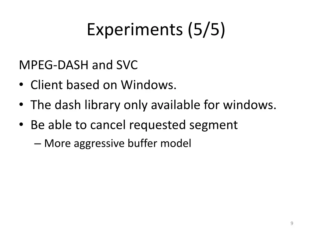 experiments 5 5