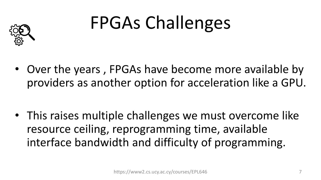 fpgas challenges