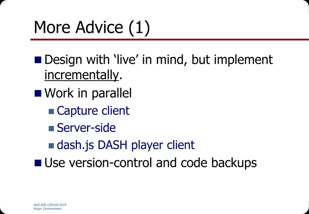 more advice 1