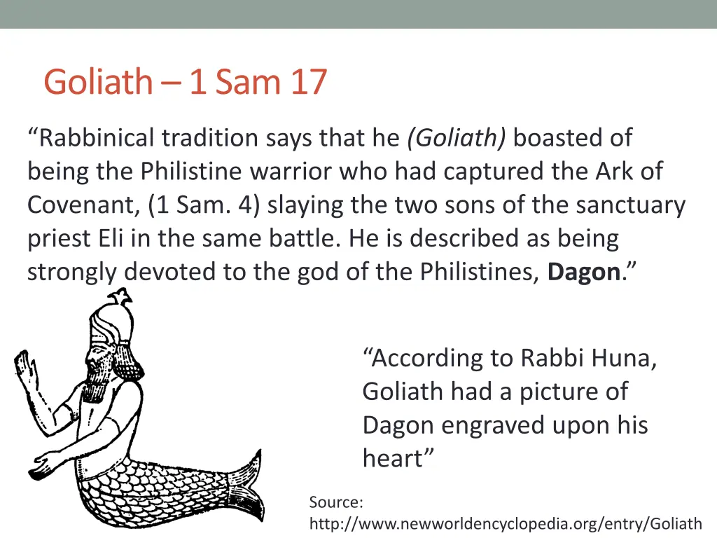 goliath 1 sam 17 4