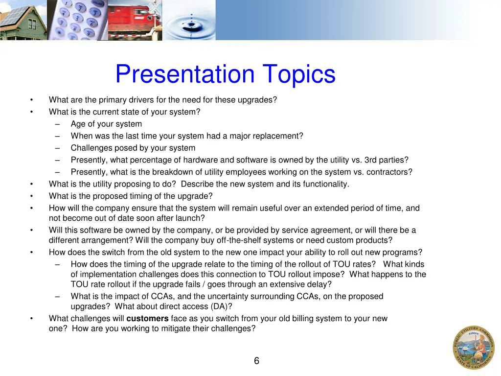 presentation topics