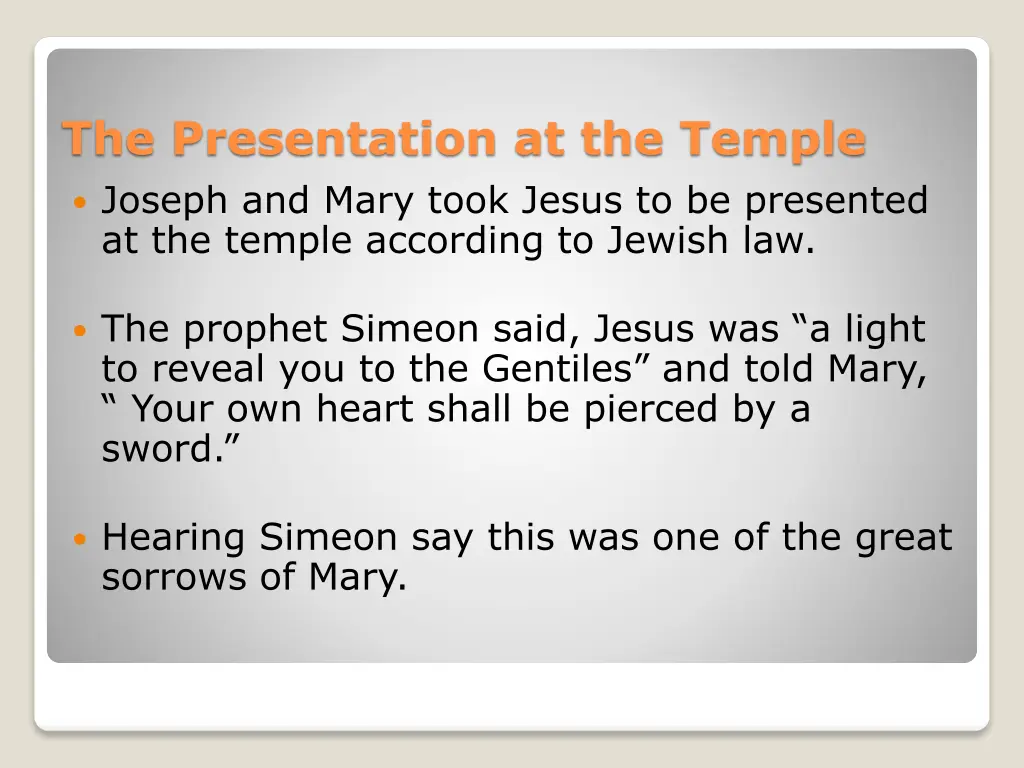 the presentation at the temple joseph and mary