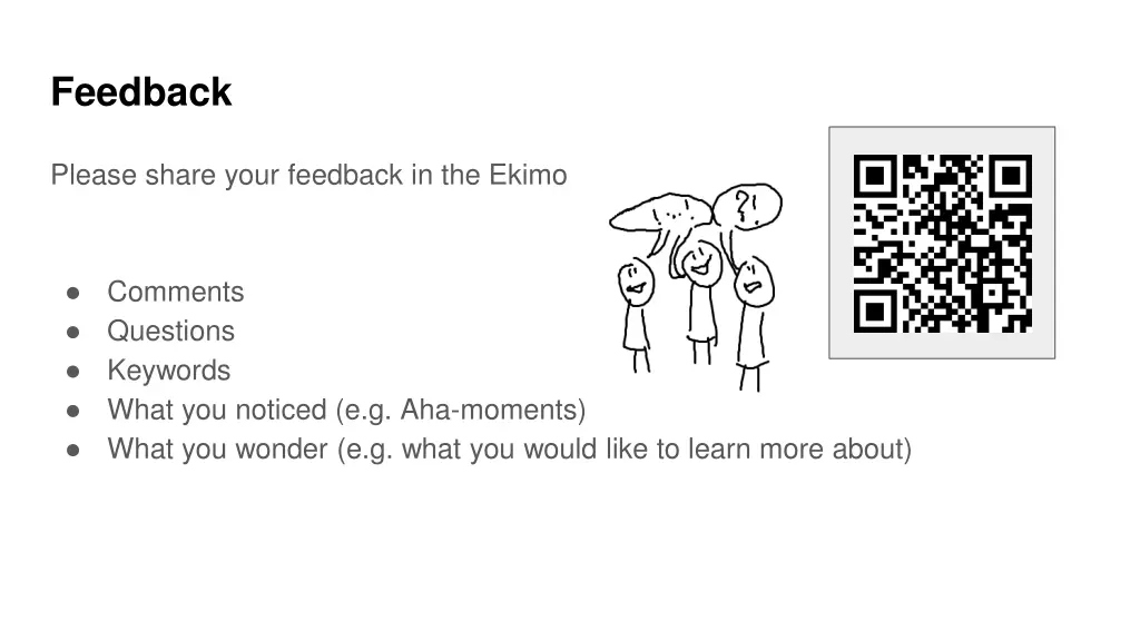 feedback